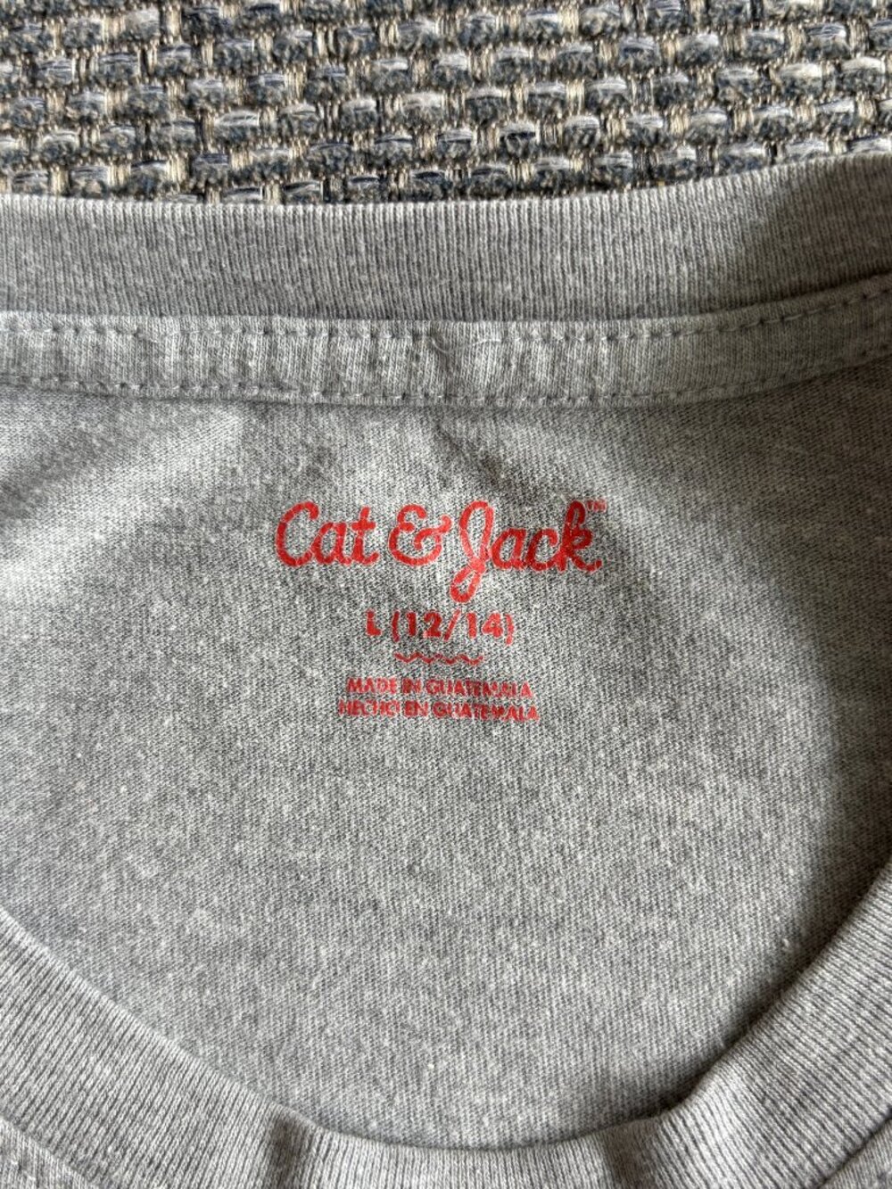 Cat & Jack Boys 4 Pack Short Sleeve T-Shirts Size L 12/14 Bundle - Picture 10 of 14